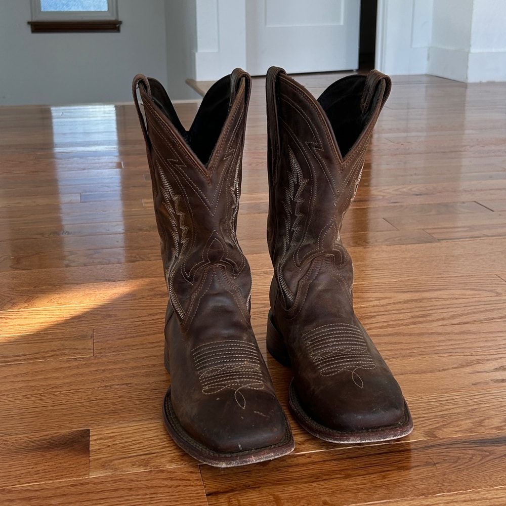 Tecovas Dark Brown Cowboy Boots